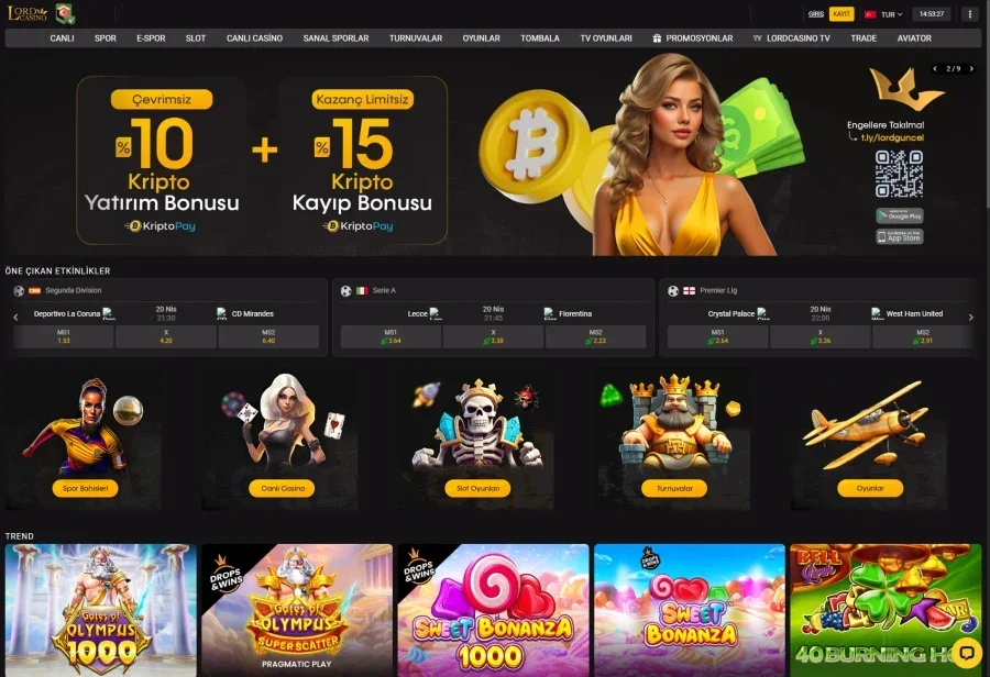 Lordcasino ekran görüntüsü